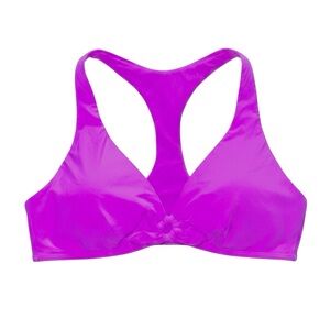 Women's Pink Racerback Bikini Top